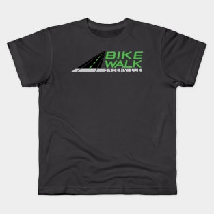 Bike Walk Greenville Logo Kids T-Shirt